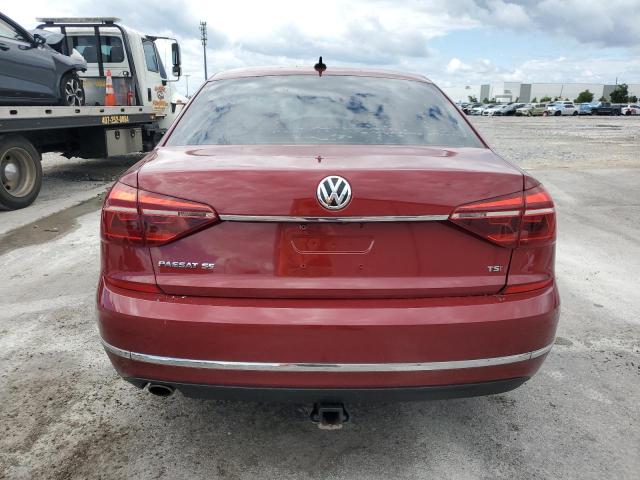  VOLKSWAGEN PASSAT 2017 Burgundy