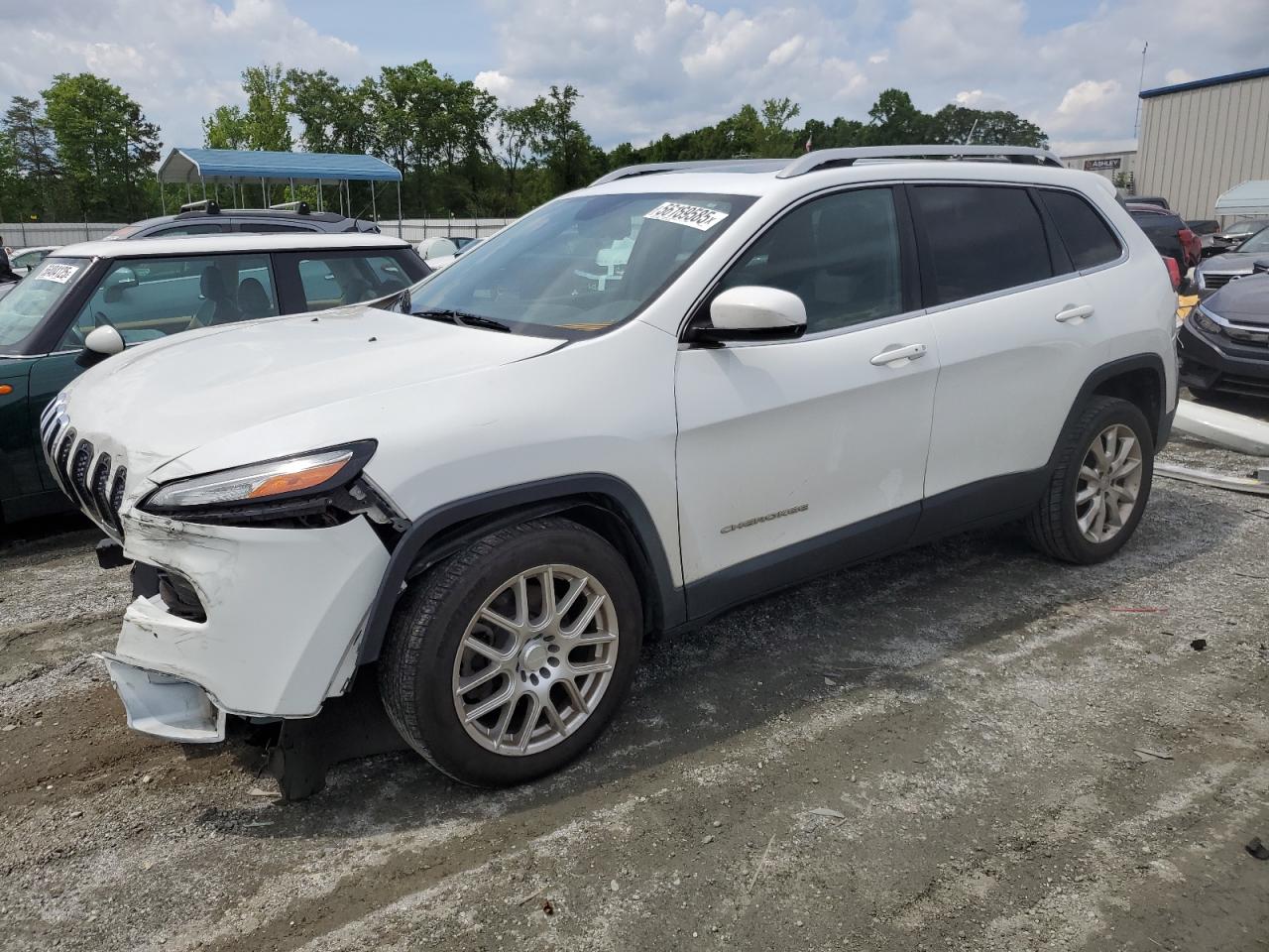 2014 Jeep Cherokee Limited продається в Spartanburg, SC - Front End