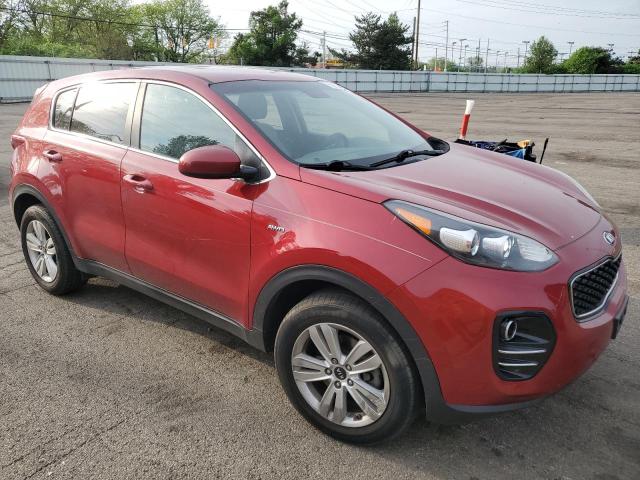  KIA SPORTAGE 2019 Червоний