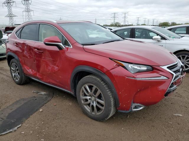  LEXUS NX 2015 Czerwony