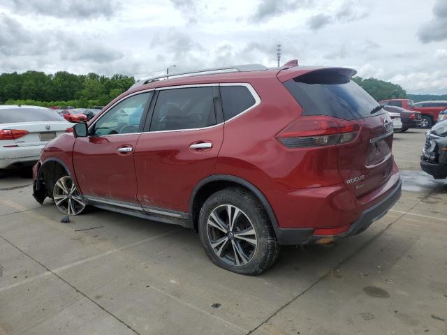  NISSAN ROGUE 2018 Красный