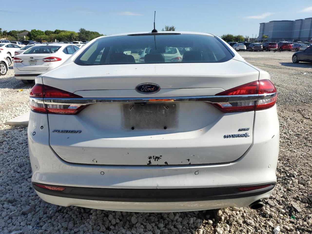 2018 Ford Fusion Se Hybrid VIN: 3FA6P0LU9JR278715 Lot: 54039335
