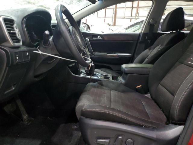  KIA SPORTAGE 2017 Burgundy