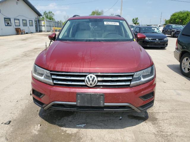  VOLKSWAGEN TIGUAN 2018 Бордовий