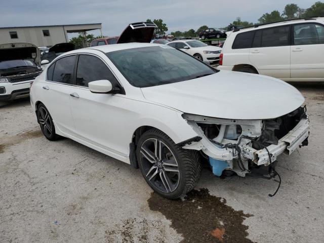  HONDA ACCORD 2017 Білий