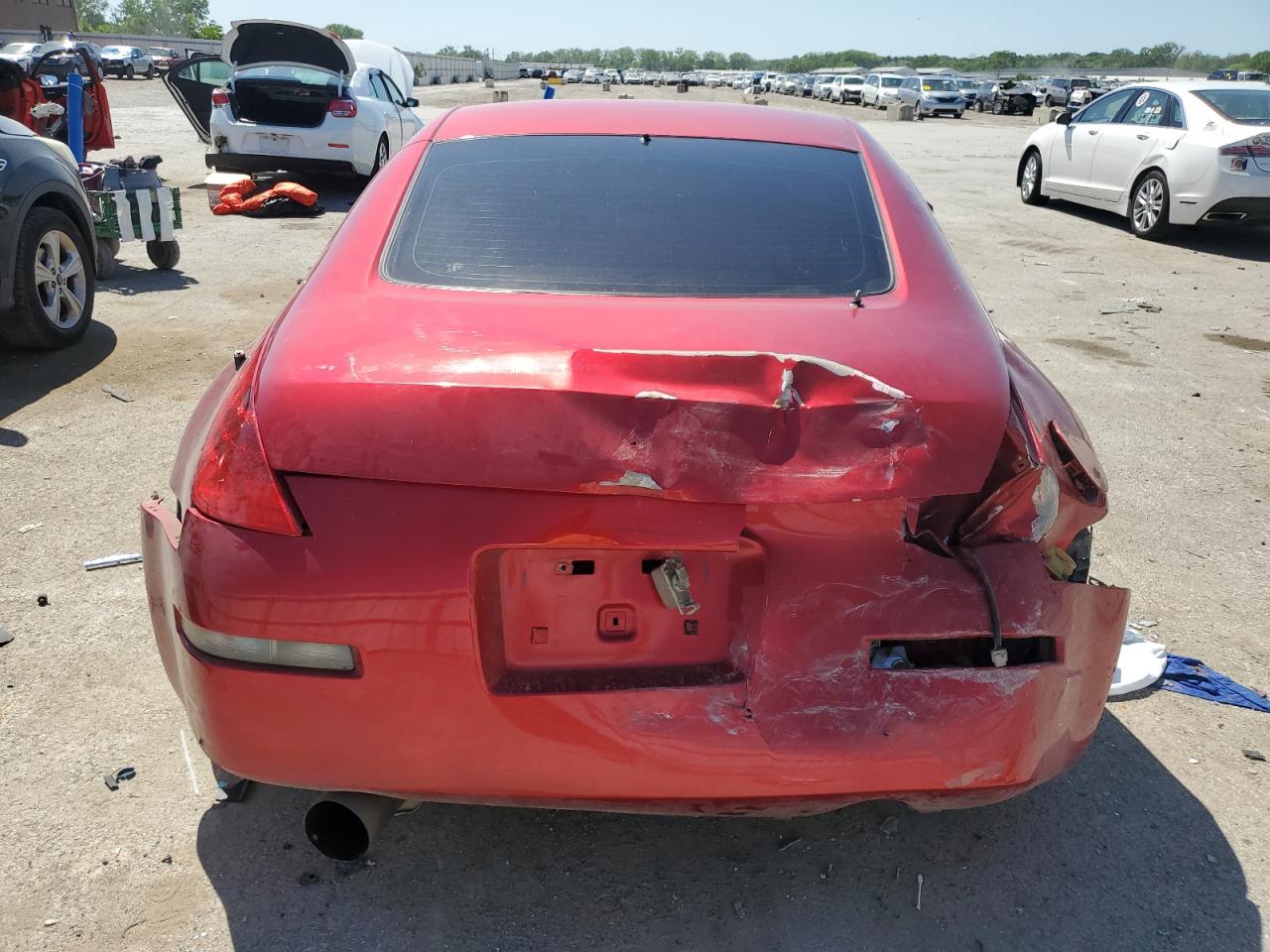 2008 Nissan 350Z Coupe VIN: JN1BZ34D78M700313 Lot: 56391355
