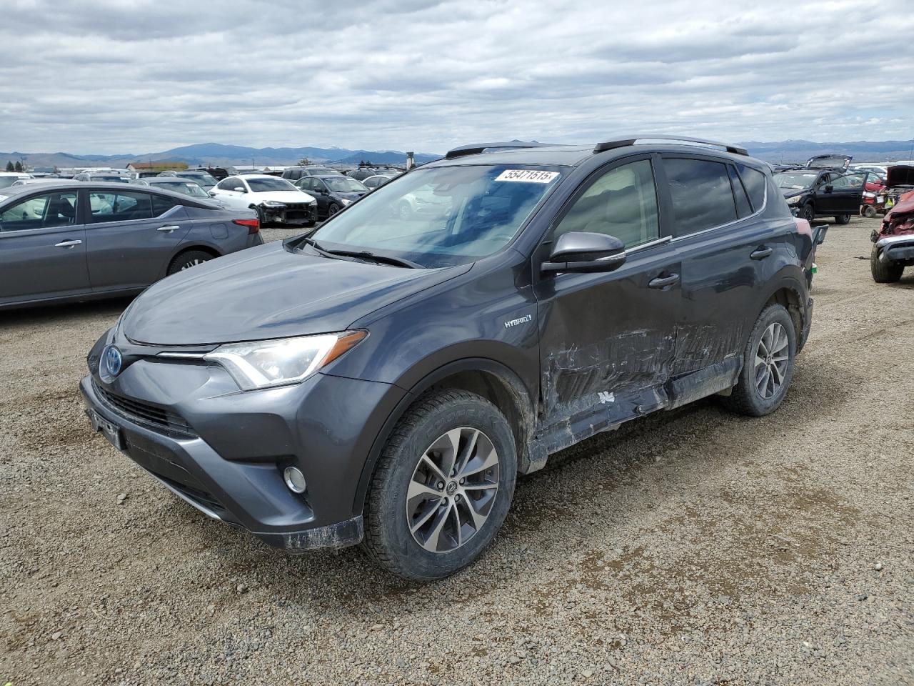 2017 Toyota Rav4 Hv Le for Sale in Helena, MT - Side