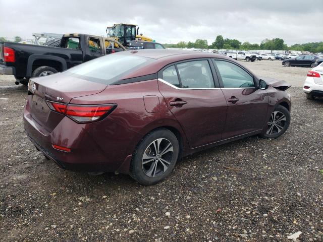  NISSAN SENTRA 2022 Bordowy