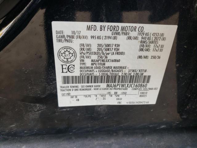 2018 FORD ECOSPORT TITANIUM  