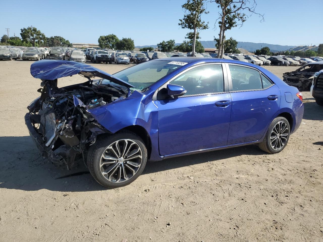 2016 Toyota Corolla L იყიდება San Martin-ში, CA - Front End