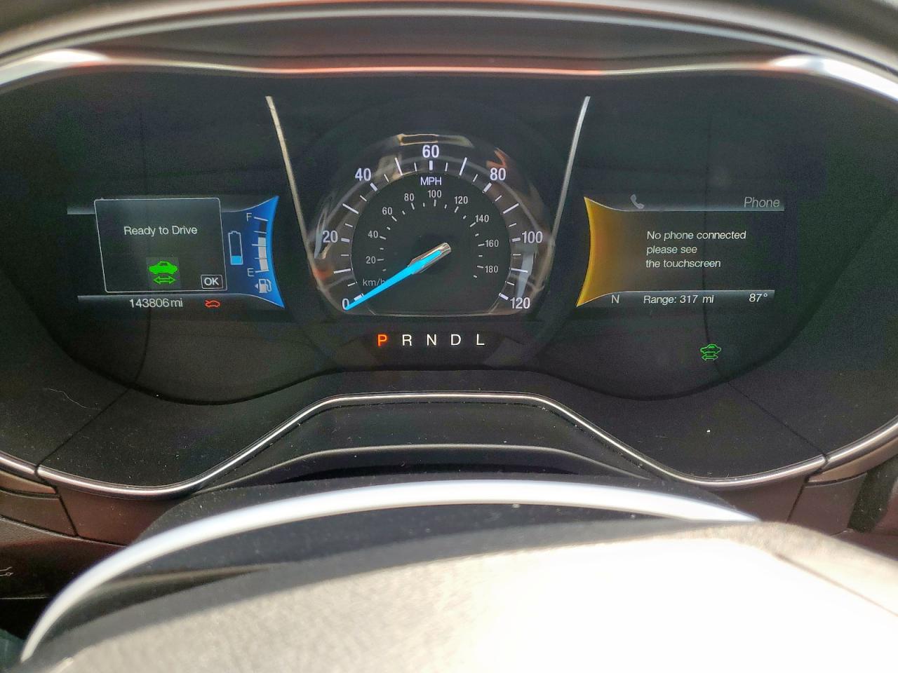 2017 Ford Fusion Se Hybrid VIN: 3FA6P0LU5HR409004 Lot: 54037715