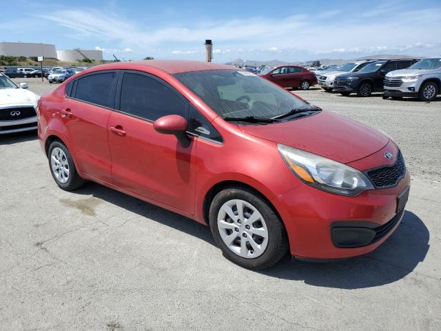 Sedans KIA RIO 2014 Red