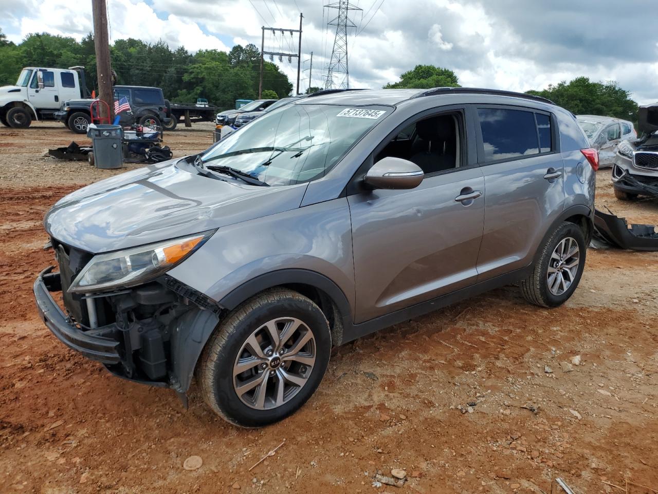 2014 Kia Sportage Base იყიდება China Grove-ში, NC - Front End