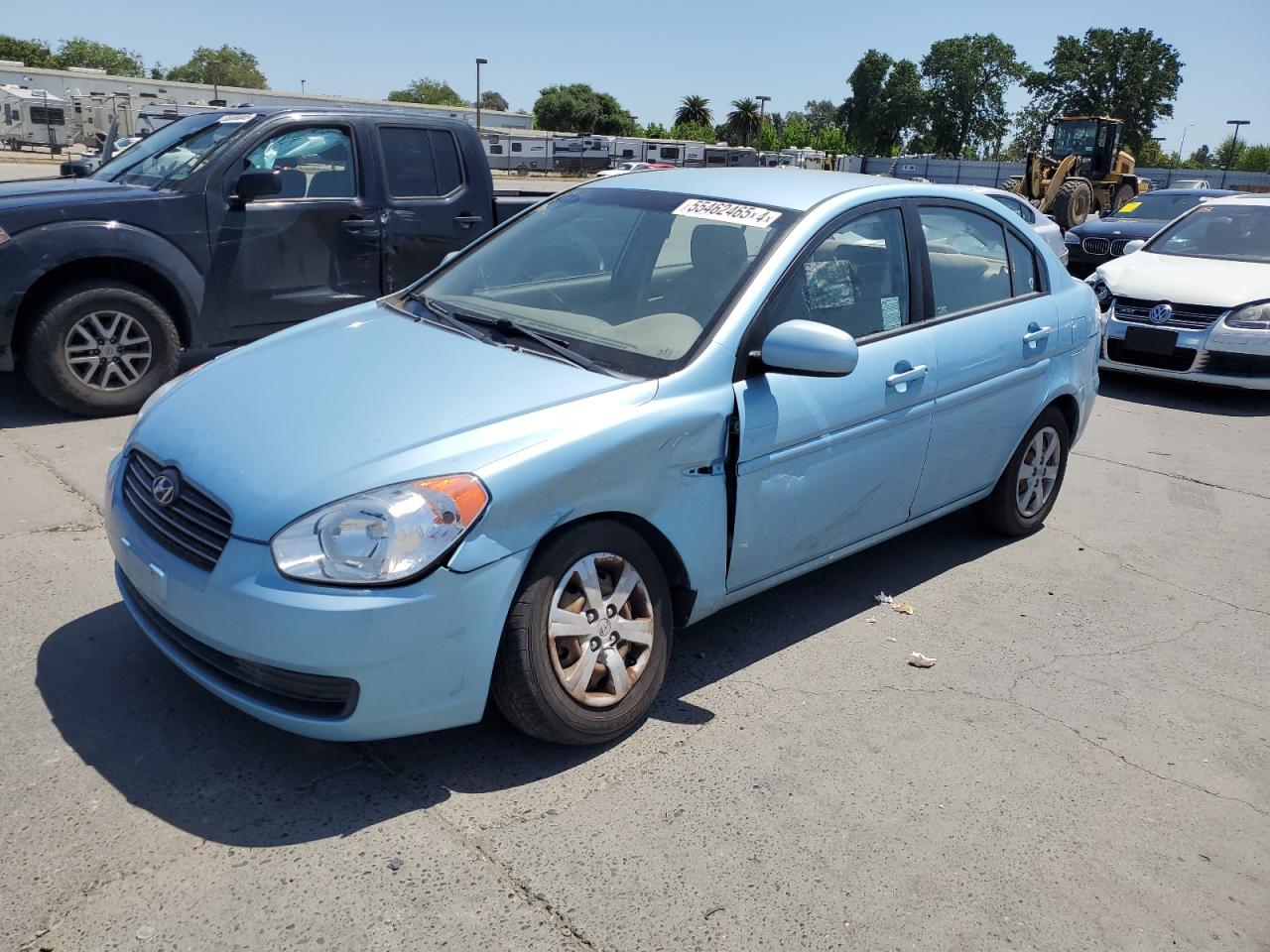 2010 Hyundai Accent Gls na sprzedaż w Sacramento, CA - Front End
