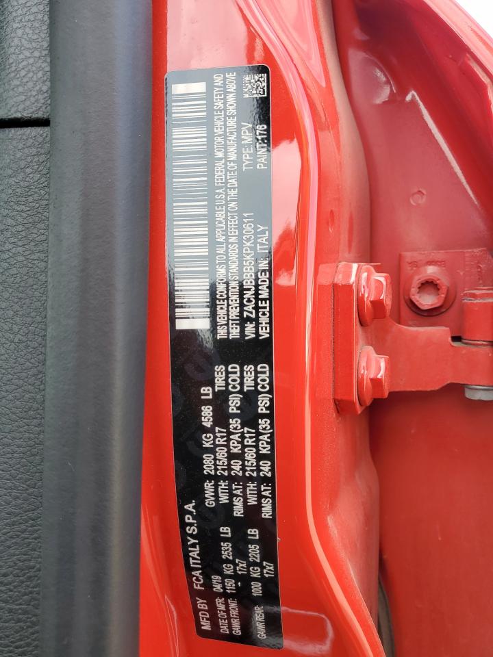 2019 Jeep Renegade Latitude VIN: ZACNJBBB5KPK30611 Lot: 57147105
