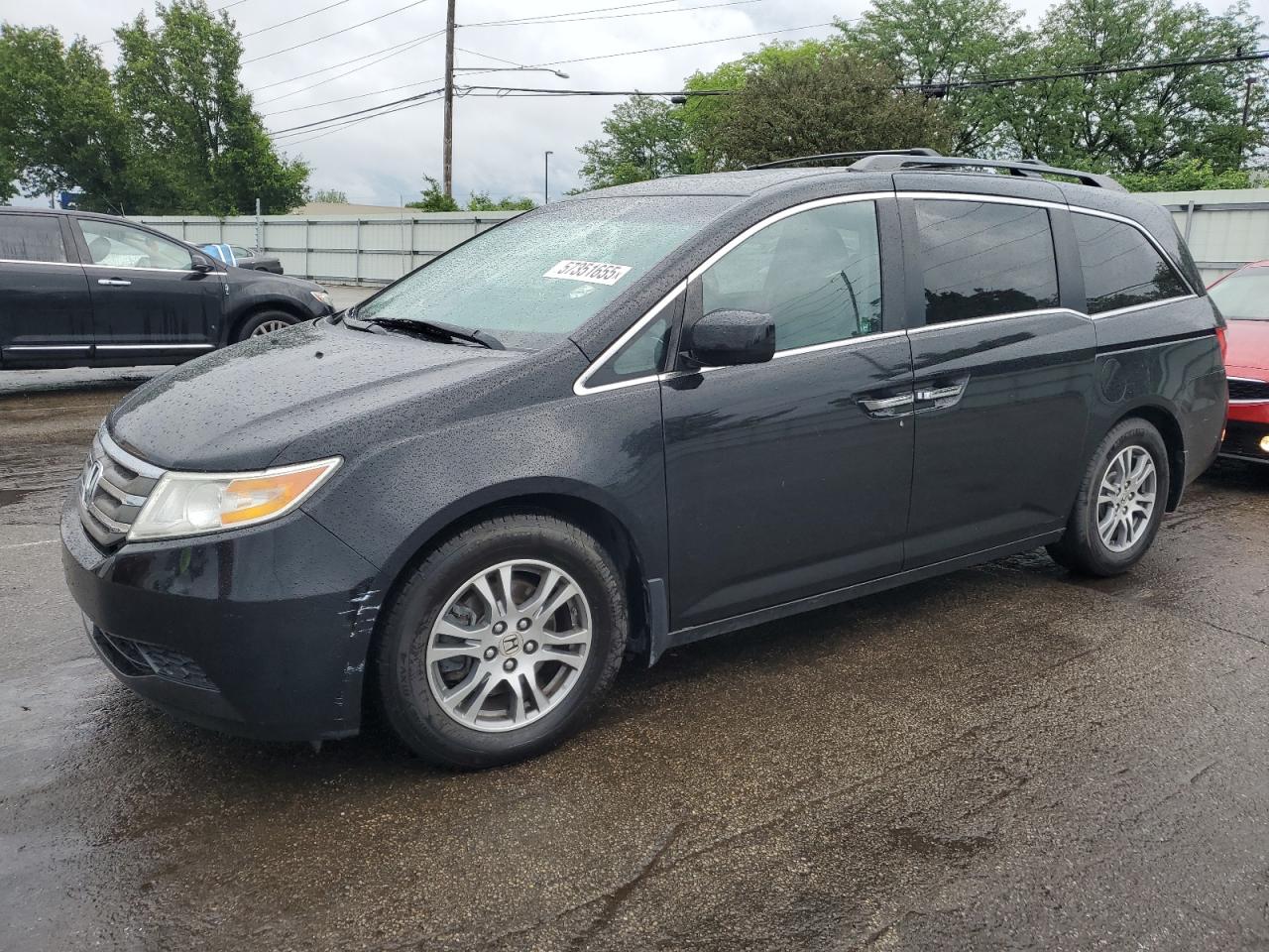2011 Honda Odyssey Exl продається в Moraine, OH - Side