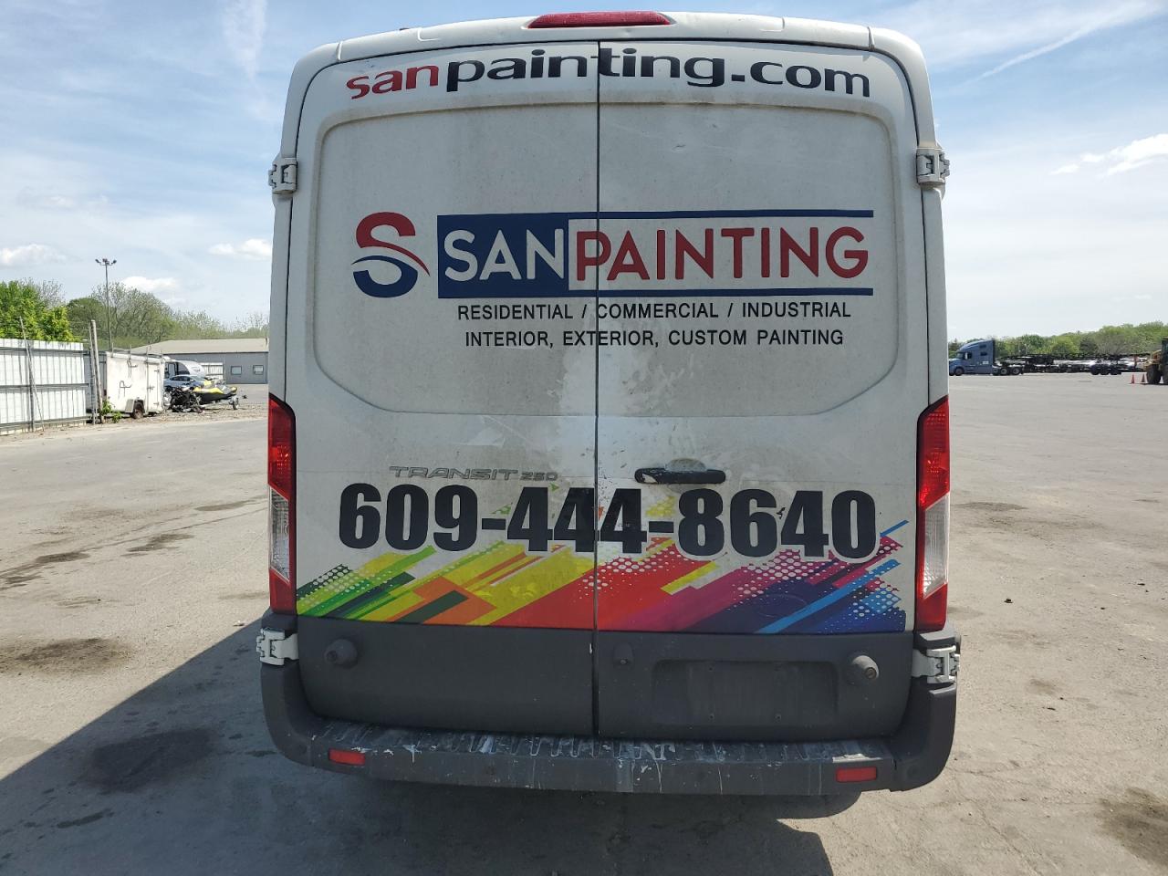 2017 Ford Transit T-250 VIN: 1FTYR2CM4HKA80261 Lot: 54125495