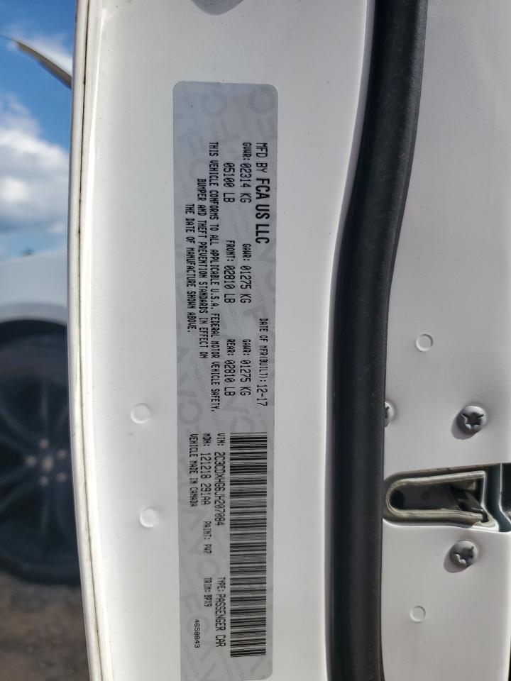 2018 Dodge Charger Sxt Plus VIN: 2C3CDXHG6JH207084 Lot: 56647465