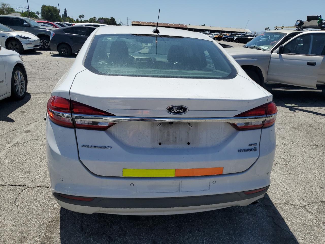 2018 Ford Fusion Se Hybrid VIN: 3FA6P0LU7JR118865 Lot: 54027805