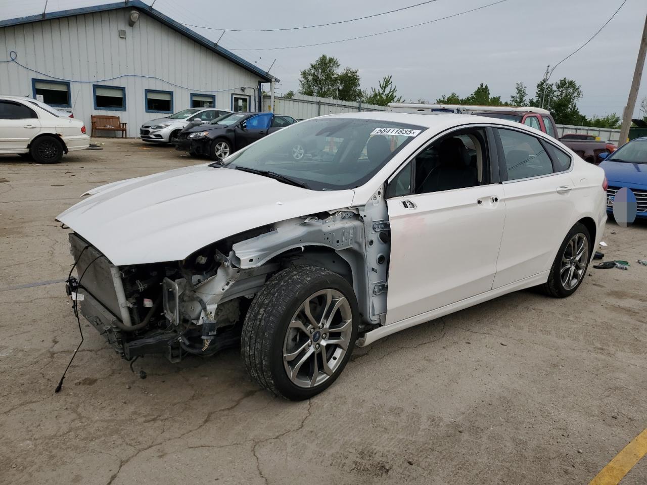 2020 Ford Fusion Titanium за продажба в Pekin, IL - Front End