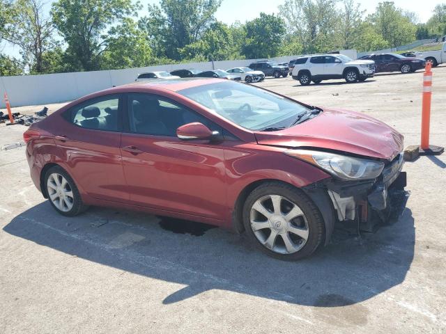 Седаны HYUNDAI ELANTRA 2013 Бордовый