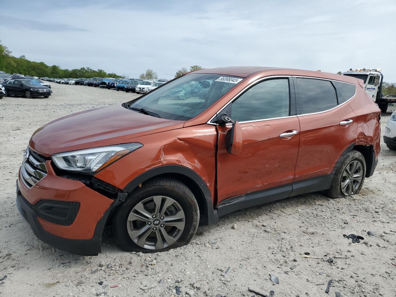 2016 Hyundai Santa Fe Sport en Venta en West Warren, MA - Rollover