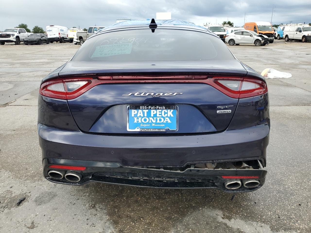 2020 Kia Stinger Gt VIN: KNAE35LC1L6086904 Lot: 58776905