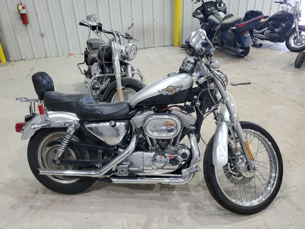 2003 Harley-Davidson Xl883 C Anniversary two_colors null gas 1HD4CJM443K421884 photo #1