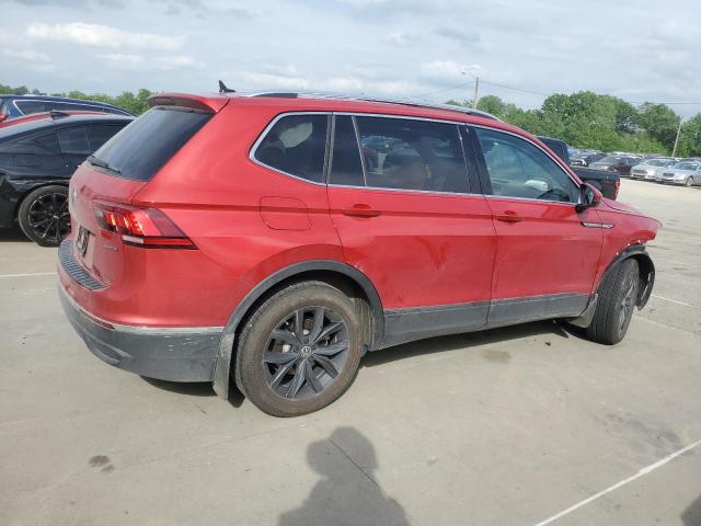 VOLKSWAGEN TIGUAN 2024 Красный