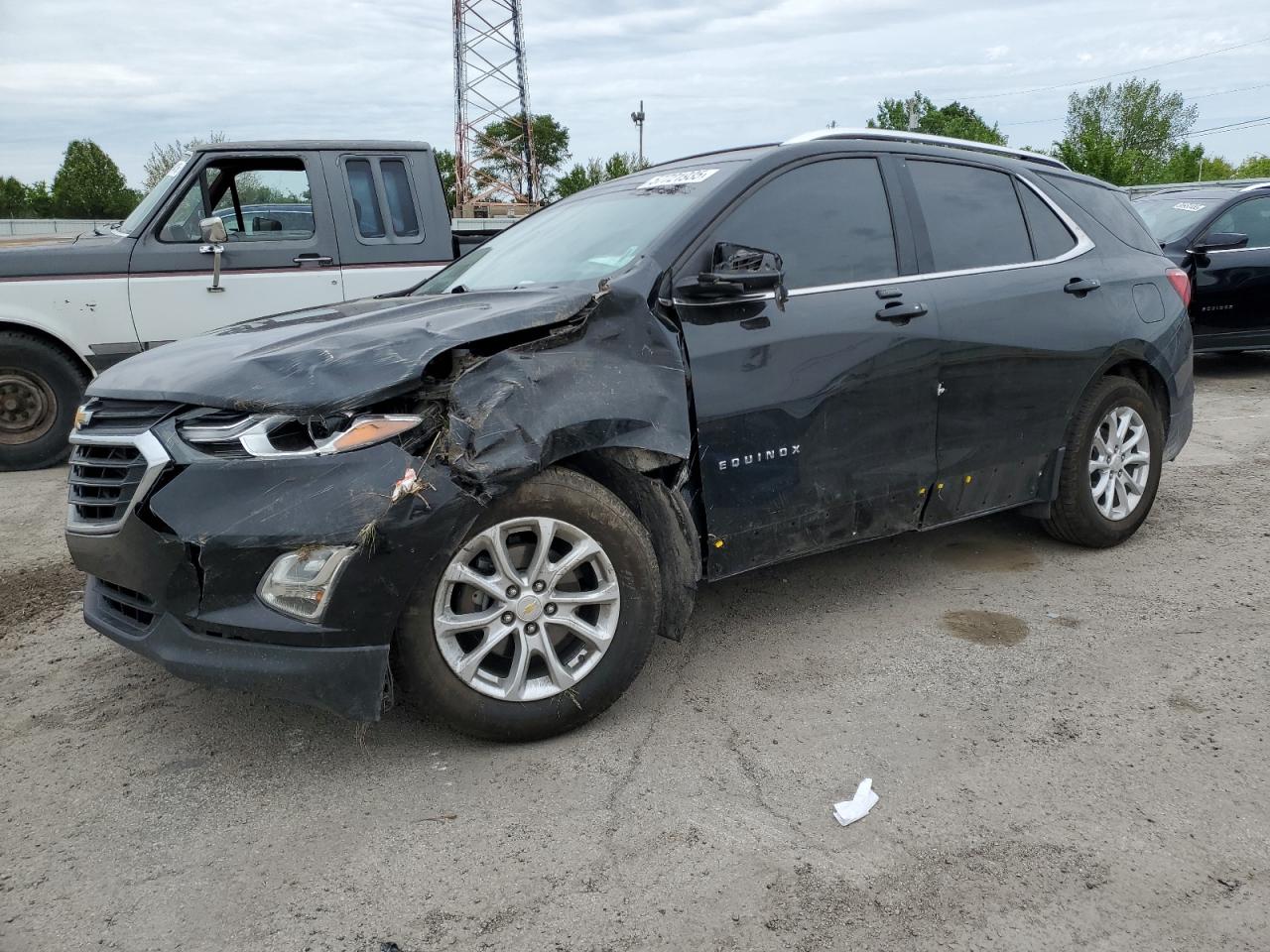 2018 Chevrolet Equinox Lt на продаже в Dyer, IN - Rollover