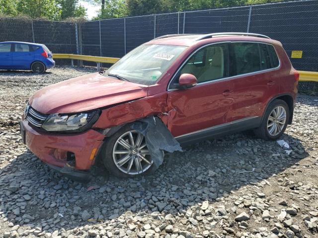  VOLKSWAGEN TIGUAN 2016 Burgundy