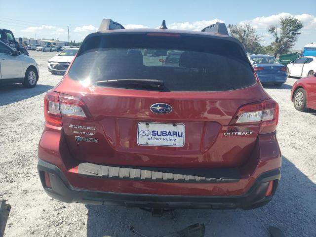  SUBARU OUTBACK 2018 Czerwony