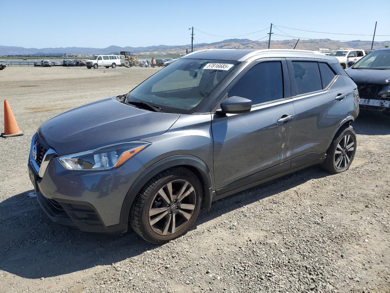 2020 Nissan Kicks Sv na sprzedaż w American Canyon, CA - Rear End