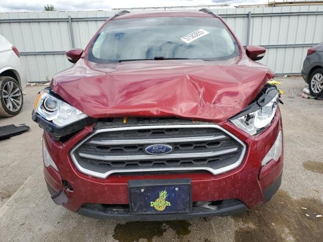  FORD ECOSPORT 2021 Red