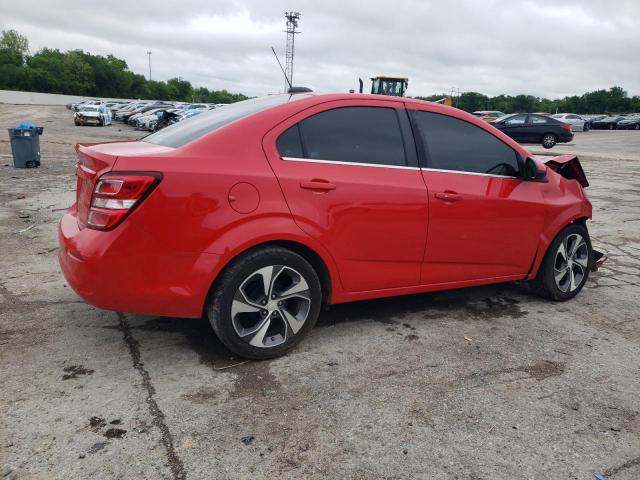  CHEVROLET SONIC 2019 Красный