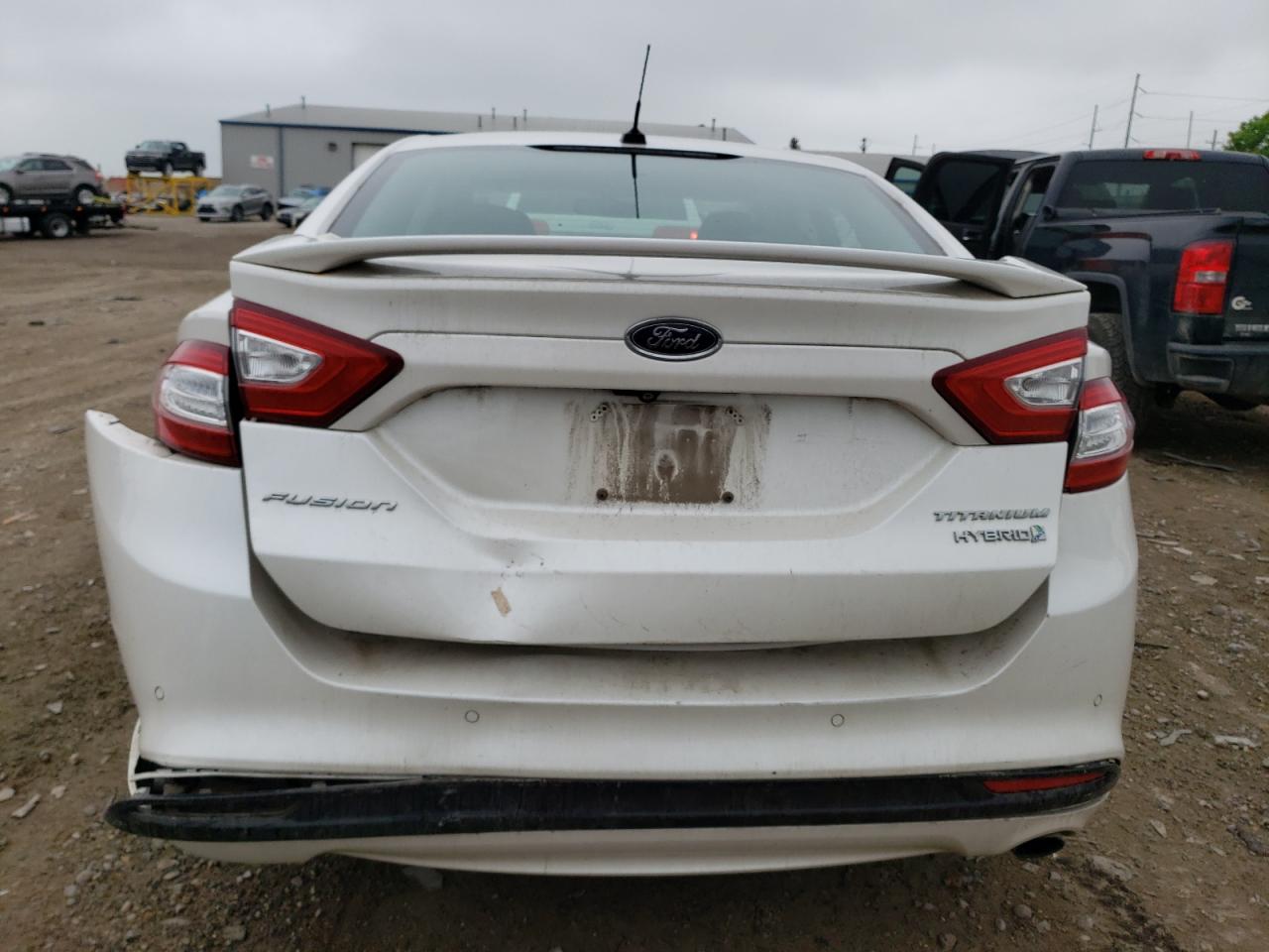 2014 Ford Fusion Titanium Hev VIN: 3FA6P0RU0ER201096 Lot: 56690735