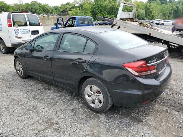 Sedans HONDA CIVIC 2015 Black