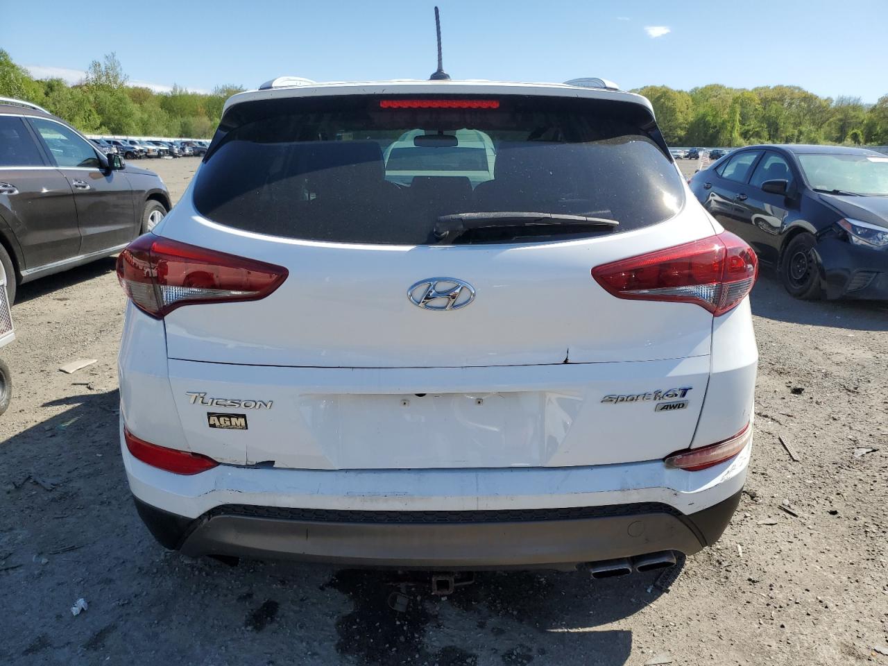 2016 Hyundai Tucson Limited VIN: KM8J3CA27GU106831 Lot: 56160935