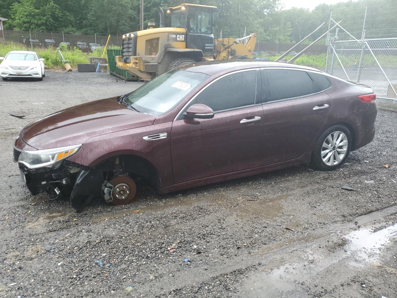 2018 Kia Optima Lx продається в Baltimore, MD - Front End