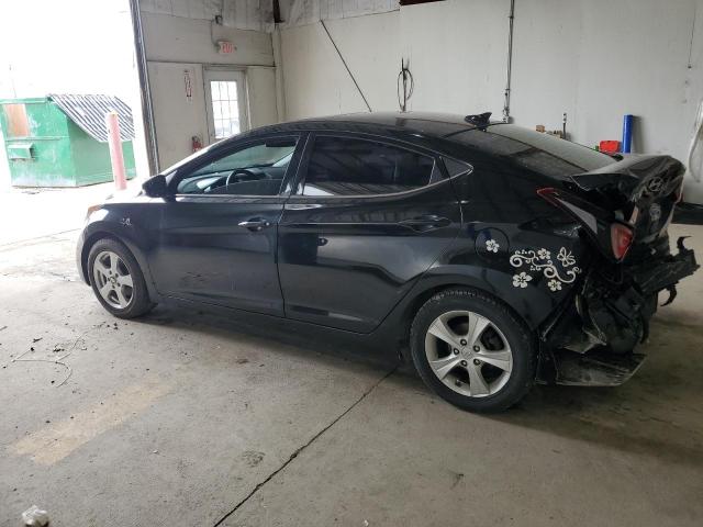 Sedans HYUNDAI ELANTRA 2016 Czarny