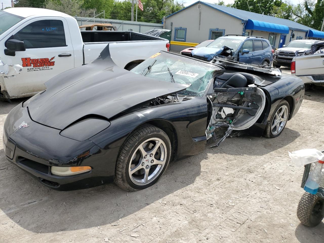 2003 Chevrolet Corvette en Venta en Wichita, KS - Side