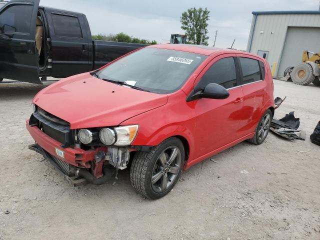  CHEVROLET SONIC 2015 Czerwony