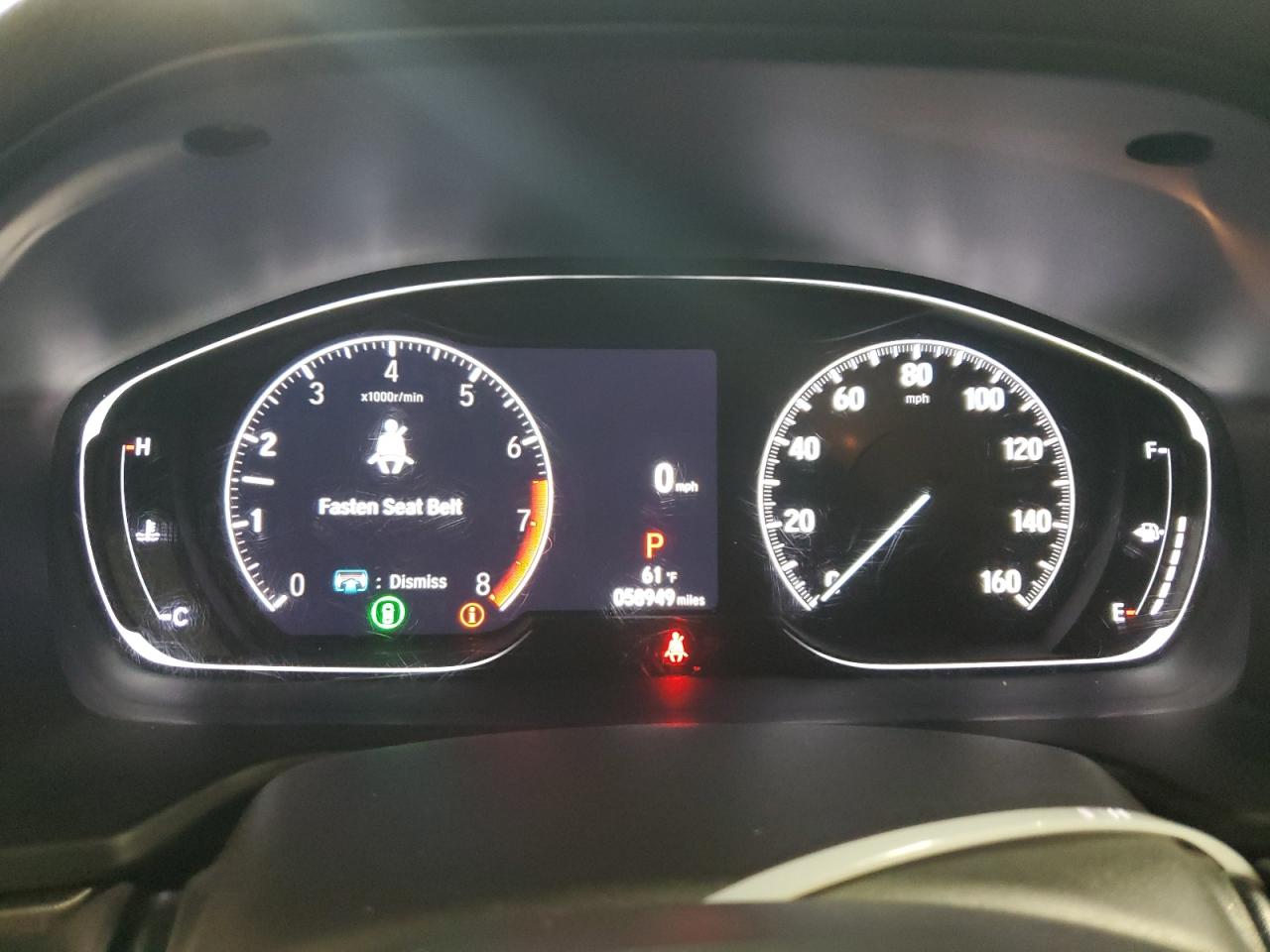 2021 Honda Accord Lx VIN: 1HGCV1F11MA123621 Lot: 58054335