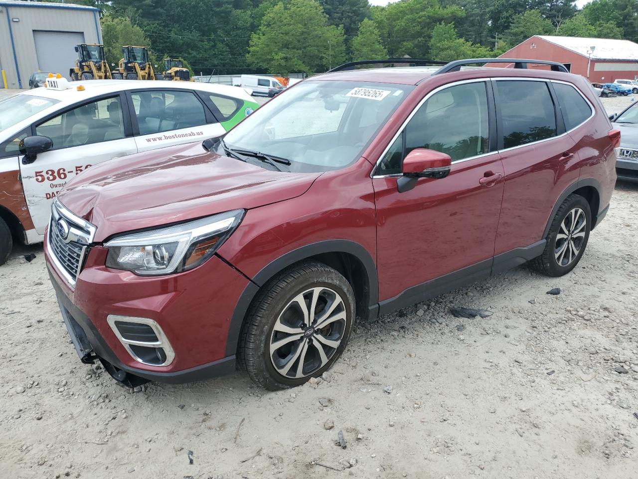 2019 Subaru Forester Limited en Venta en Mendon, MA - Side