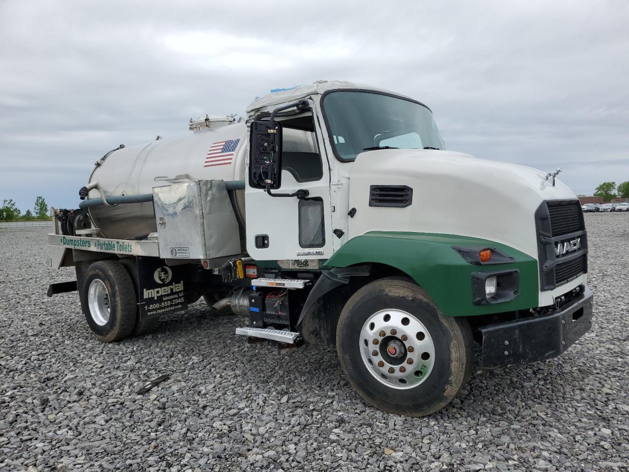 2024 Mack Md Vacuum Truck for Sale in Angola, NY - Rollover