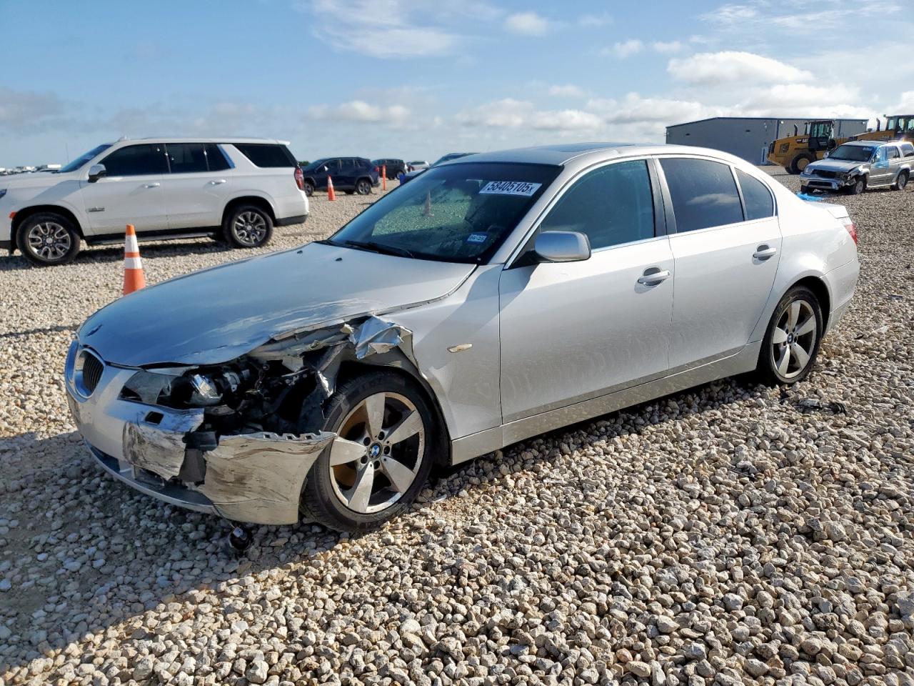 2007 Bmw 530 Xi продається в Taylor, TX - Front End