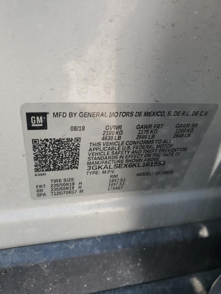 2019 GMC Terrain Denali VIN: 3GKALSEX6KL161556 Lot: 57365275