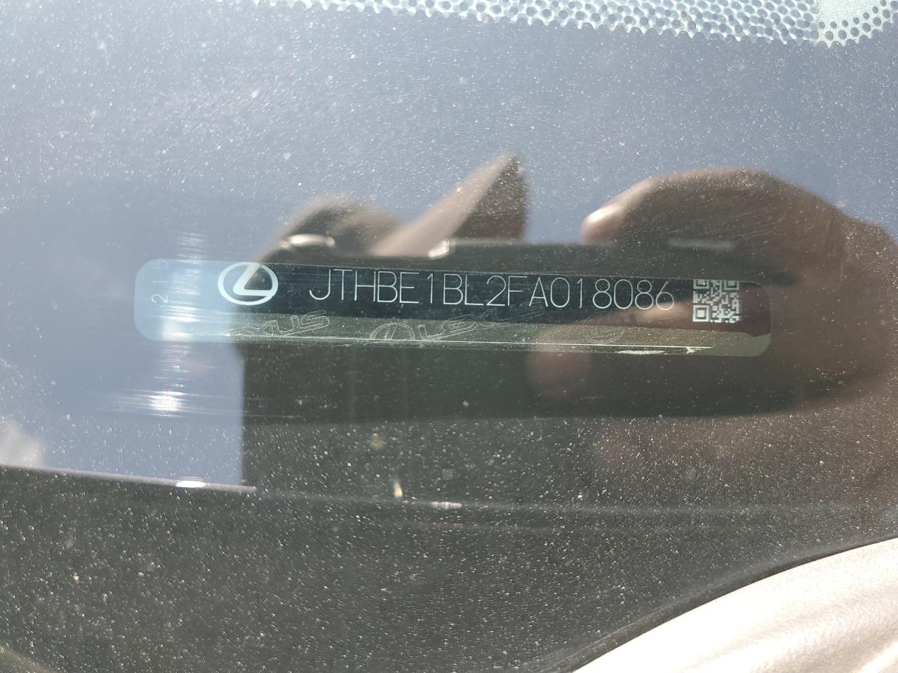 2015 Lexus Gs 350 VIN: JTHBE1BL2FA018086 Lot: 56213985
