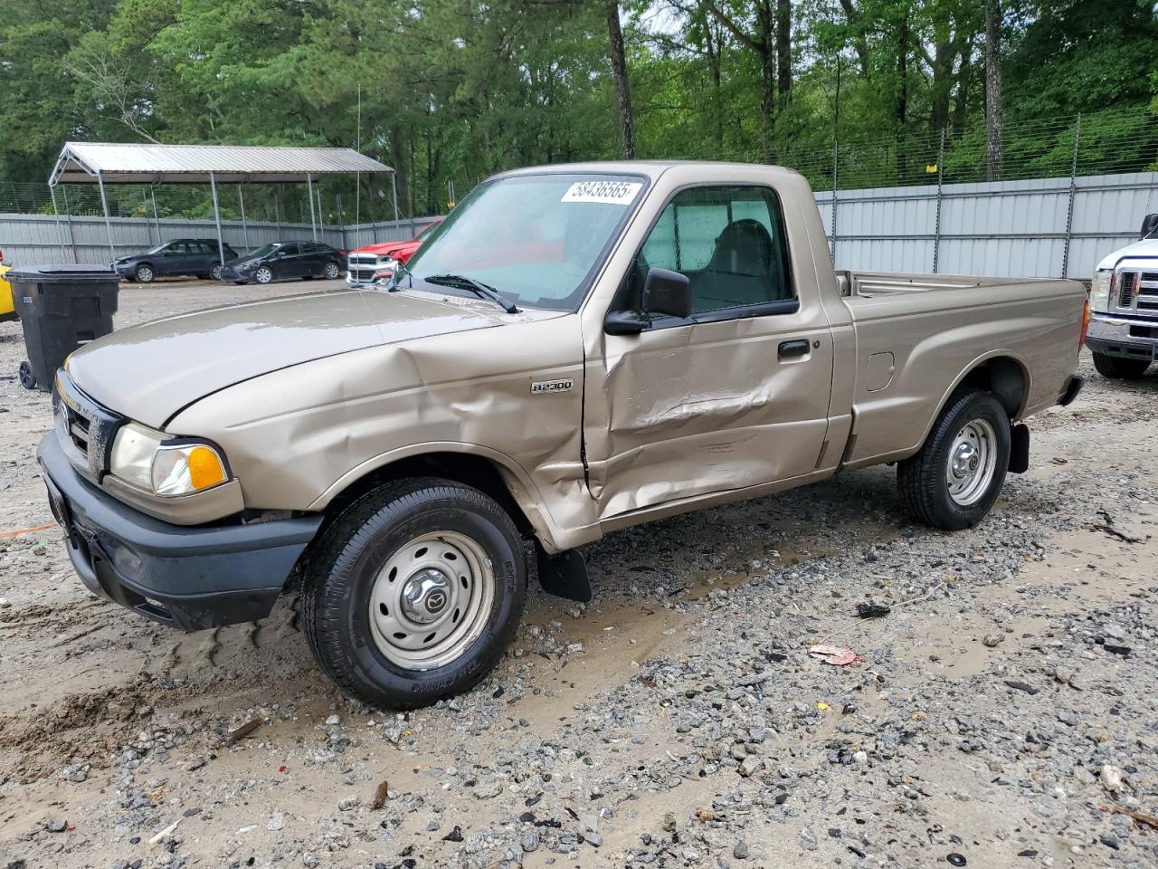 2003 Mazda B2300 zu verkaufen in Austell, GA - Front End