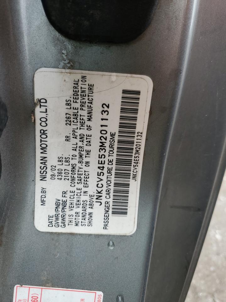 2003 Infiniti G35 VIN: JNKCV54E53M201132 Lot: 56076775
